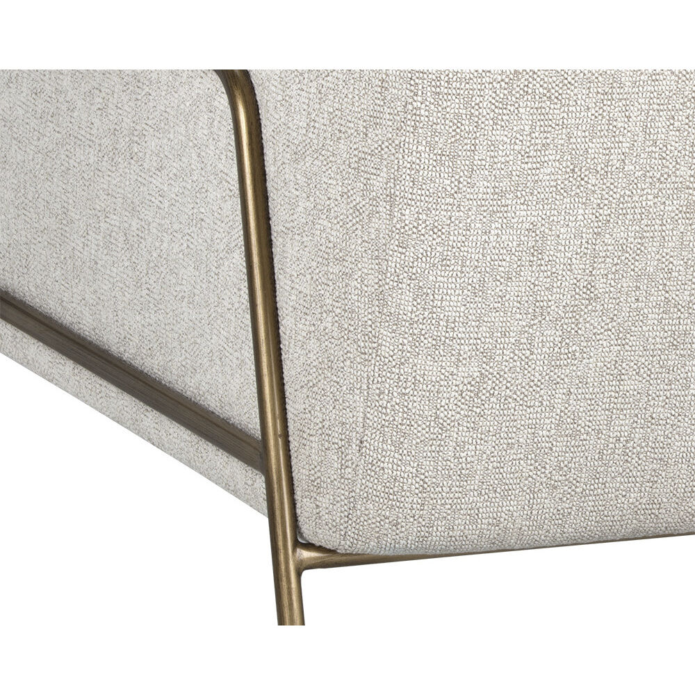 Cybil Dove Cream Lounge Chair